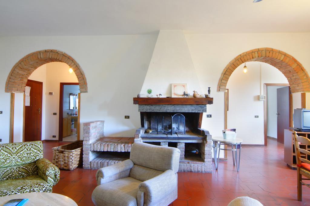 فيلا سان جيمينيانوفي Agriturismo Le Volpaie المظهر الخارجي الصورة